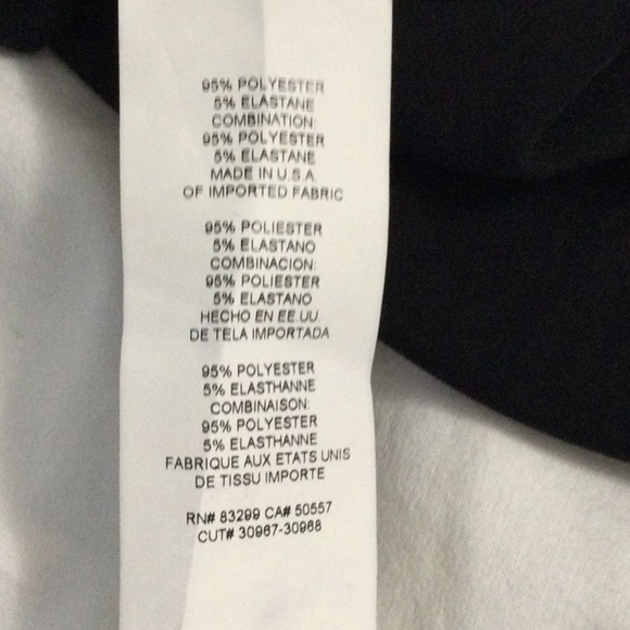 Tahari Black Sleeveless Jumpsuit Size 2X - Picture 4 of 5